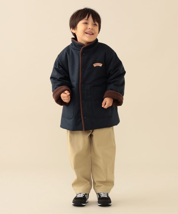 リバーシブル スタンド 襟 コート 2026FW (90～140cm)