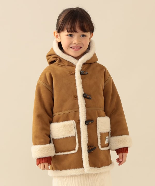 フェイクムートン コート 2026FW (90～150cm) Model：H112（cm）Size：110