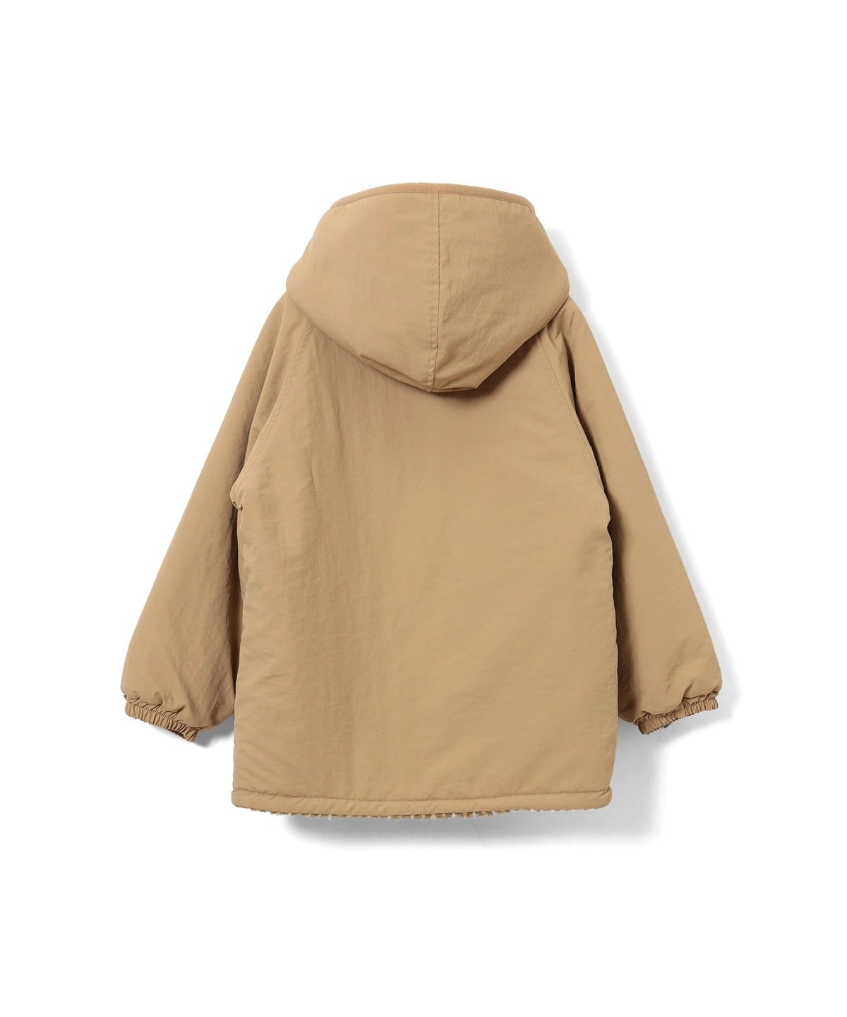 BEAMS mini（ビームス ミニ）リバーシブル ボア フードコート 2026FW