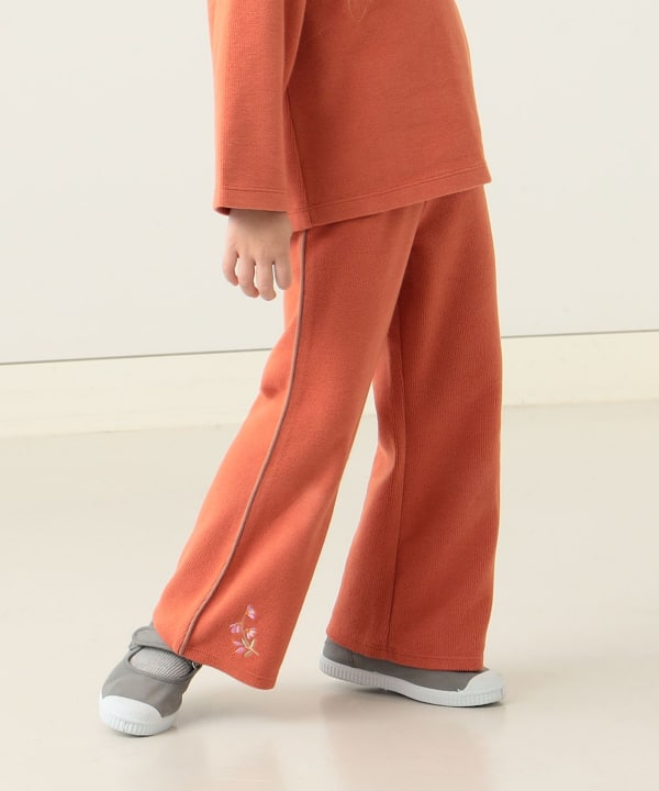 MINI FLARE PANTS - Orange