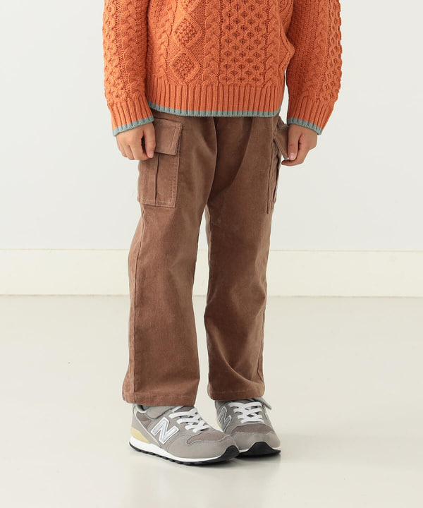 BEAMS mini（ビームス ミニ）コーデュロイ カーゴパンツ (90