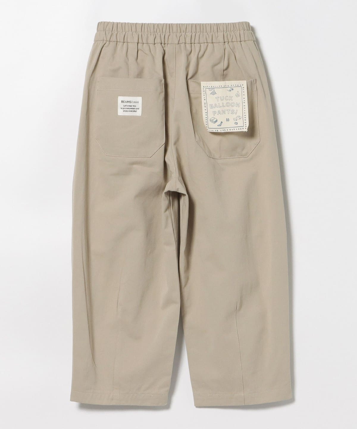BEAMS mini（ビームス ミニ）タック バルーン パンツ（90～150cm