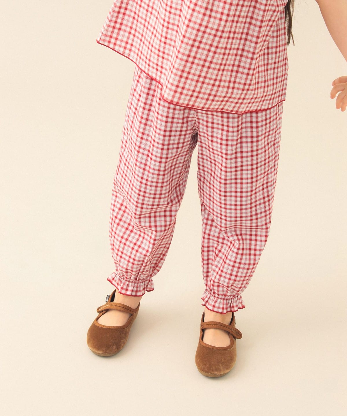 BEAMS mini（ビームス ミニ）【WEB限定】チェック パンツ 2026SS（90