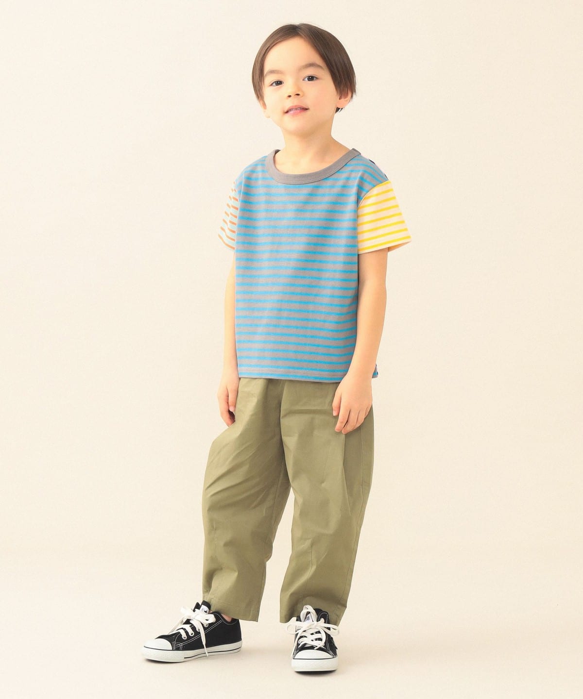 BEAMS mini（ビームス ミニ）タック バルーン パンツ 2026SS（90