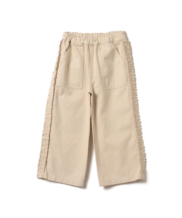 【10%OFFクーポン対象】【WEB限定】サイドフリル デニム 2026FW（90～140cm）