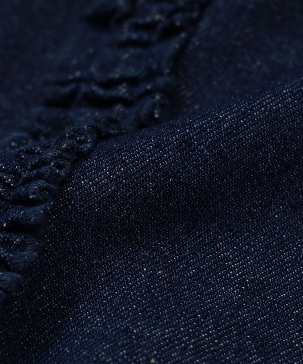 【10%OFFクーポン対象】【WEB限定】サイドフリル デニム 2026FW（90～140cm）