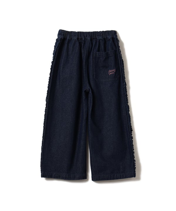 【10%OFFクーポン対象】【WEB限定】サイドフリル デニム 2026FW（90～140cm）
