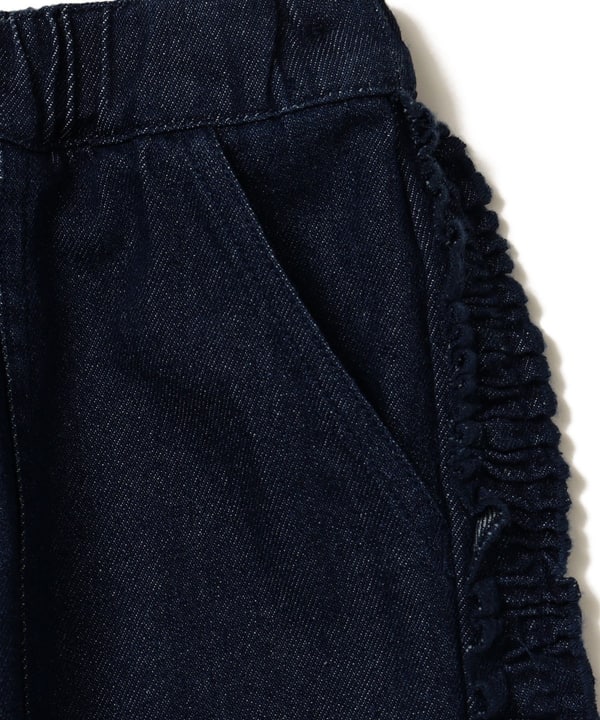 【10%OFFクーポン対象】【WEB限定】サイドフリル デニム 2026FW（90～140cm）
