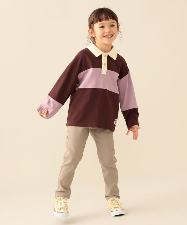 【10%OFFクーポン対象】ストレッチ カラー パンツ 2026FW (90～150cm)