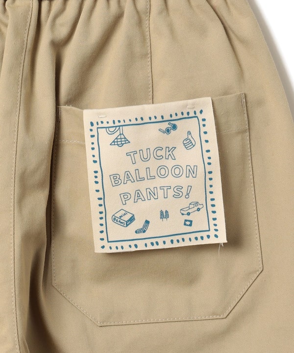 【10%OFFクーポン対象】タック バルーン パンツ 2026FW（90～150cm）