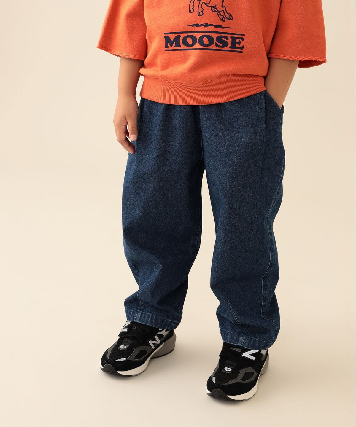 BEAMS mini（ビームス ミニ）タック バルーン パンツ 2026FW（90