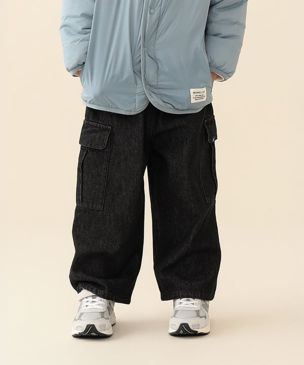 直筒工装裤2026FW (90~140cm) Model:H111 (cm) Size:110
