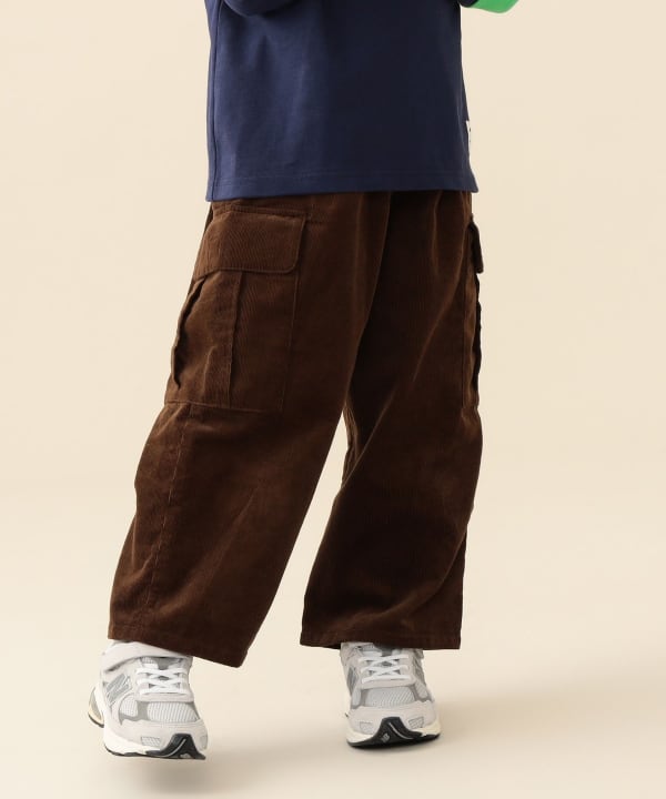 【10%OFFクーポン対象】ストレート カーゴパンツ 2026FW（90～140cm）