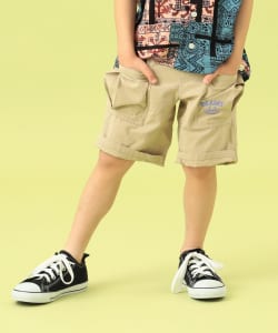 BEAMS mini / 童裝 笑臉 調節帶 短褲23SS（90～150cm）