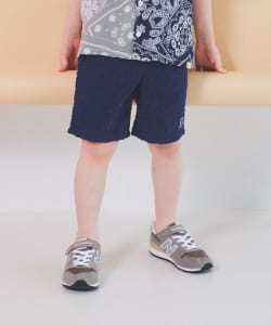 BEAMS mini / 童裝 LOGO 綁帶 短褲23SS（90～150cm）