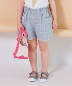 BEAMS mini / 童裝 格紋 短褲（90～150cm）