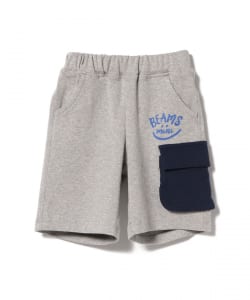 BEAMS mini / 童裝 波紋 微笑 短褲 24SS（90～130cm）