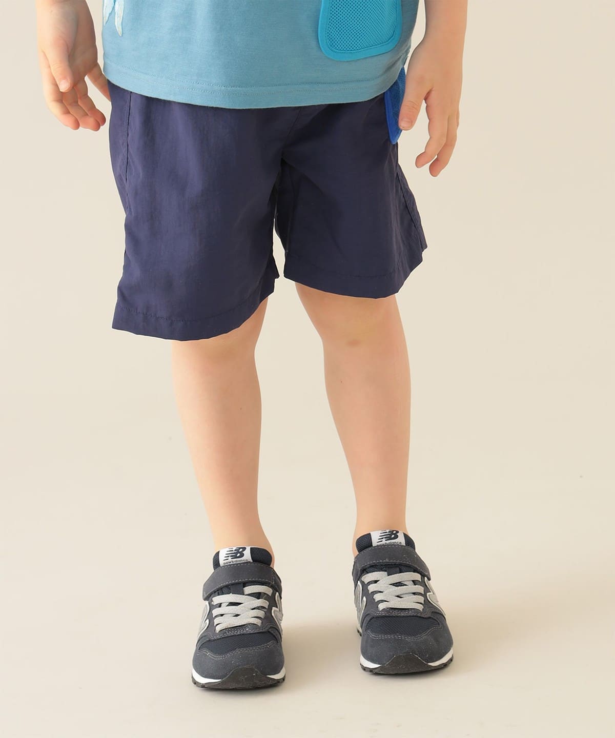 BEAMS mini（ビームス ミニ）メッシュ ポケット ナイロン ショーツ（90