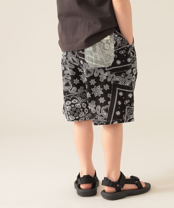 Bristol バンダナ柄 ショートパンツ BEAMS mini（ビームス ミニ）バンダナ柄 ショートパンツ（90～130cm