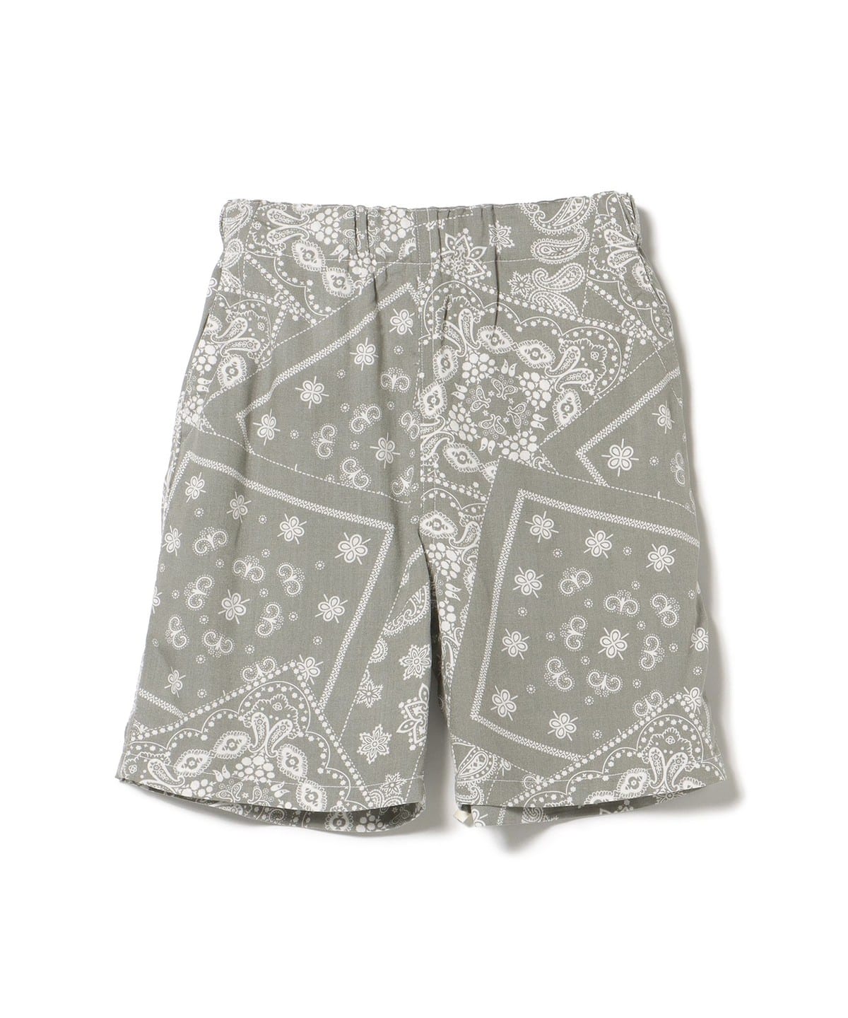 バンダナ柄 ショートパンツ 2025SS(90 130cm) パンツ OLIVE 110 バンダナ柄 ショートパンツ 2025SS(90 130cm) パンツ OLIVE 110