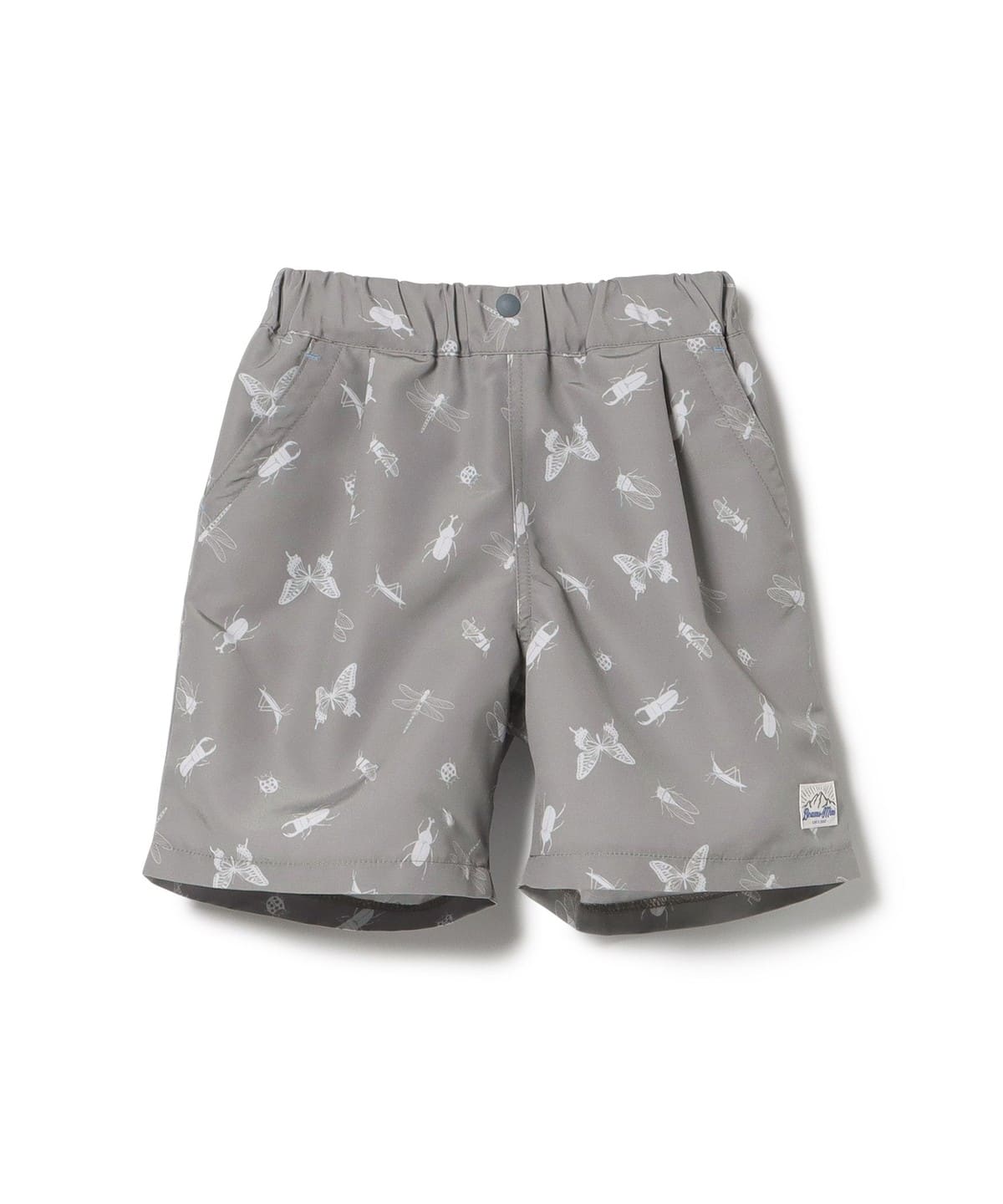 【撥水・水陸両用】総柄 ショートパンツ 2025SS(90 150cm) パンツ GREY 140 【撥水・水陸両用】総柄 ショートパンツ 2025SS(90 150cm) パンツ GREY 140