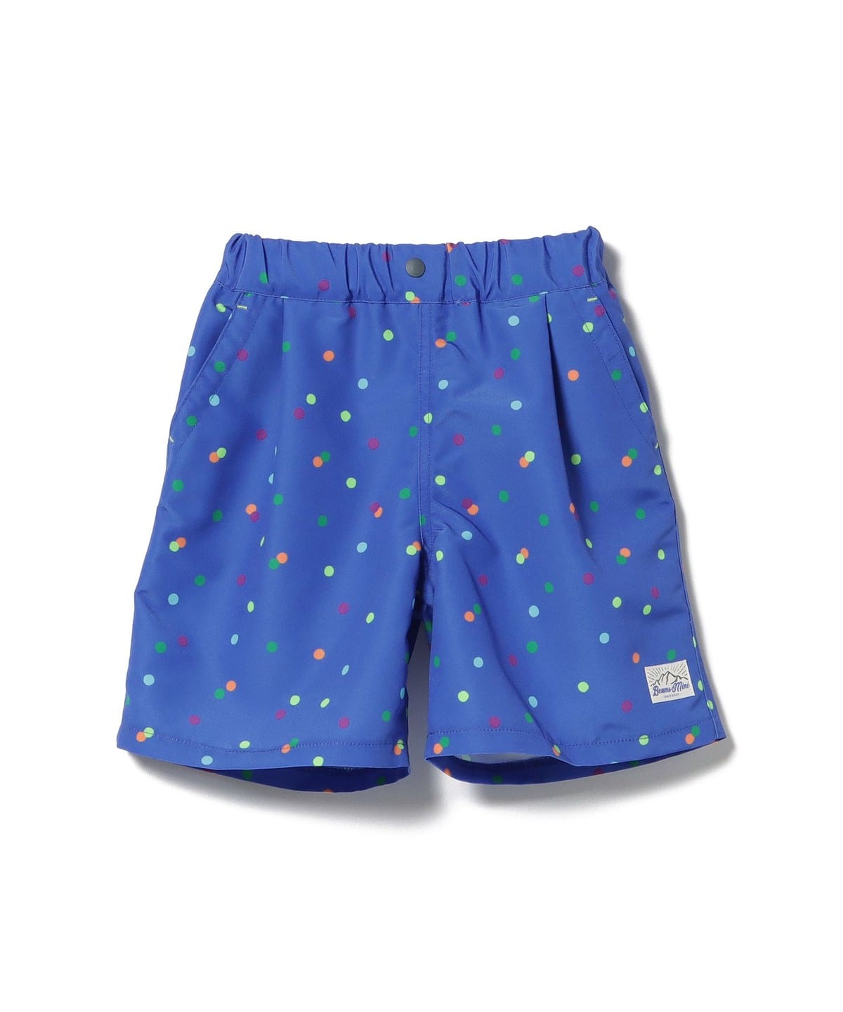 【撥水・水陸両用】総柄 ショートパンツ 2025SS(90 150cm) パンツ BLUE 90 【撥水・水陸両用】総柄 ショートパンツ 2025SS(90 150cm) パンツ BLUE 90