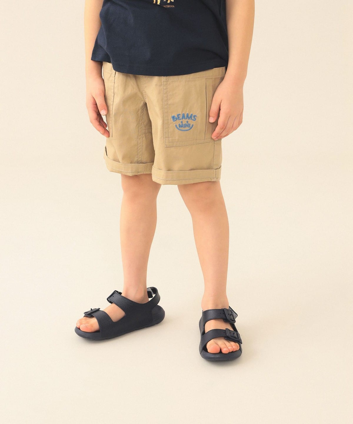 BEAMS mini（ビームス ミニ）スマイル キャンプ ショーツ 2026SS（90