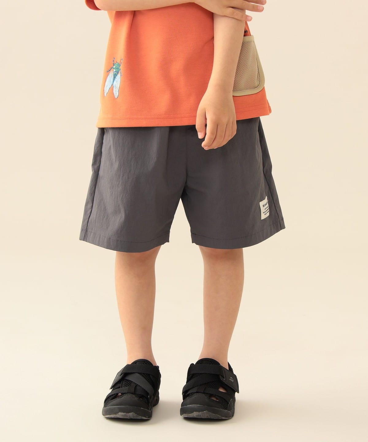 BEAMS mini（ビームス ミニ）【WEB限定】撥水 ナイロン ショートパンツ