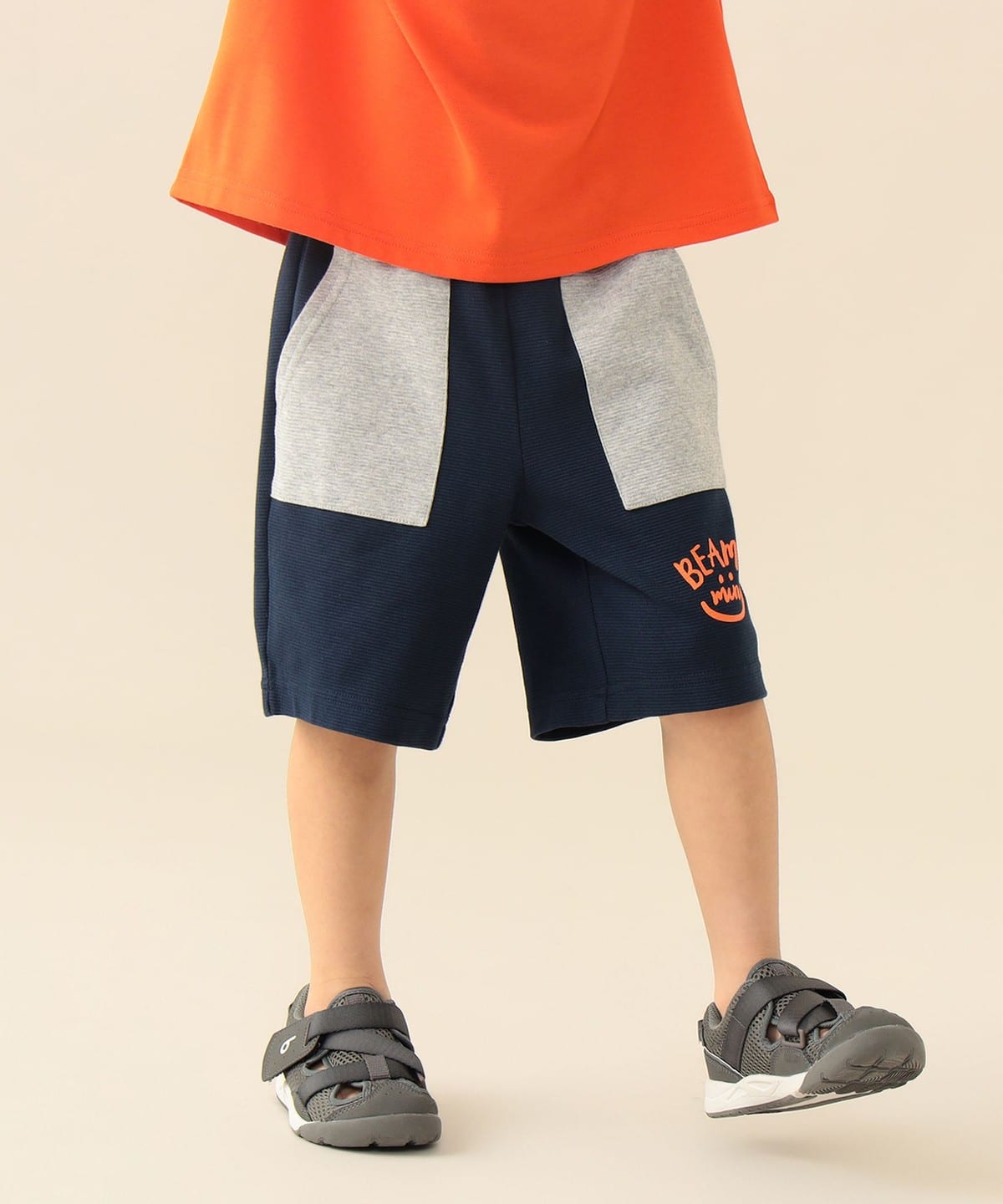 Prince×BEAMS BALL BOYS ショーツ BEAMS mini（ビームス ミニ）リップル スマイル ショーツ (90～140cm