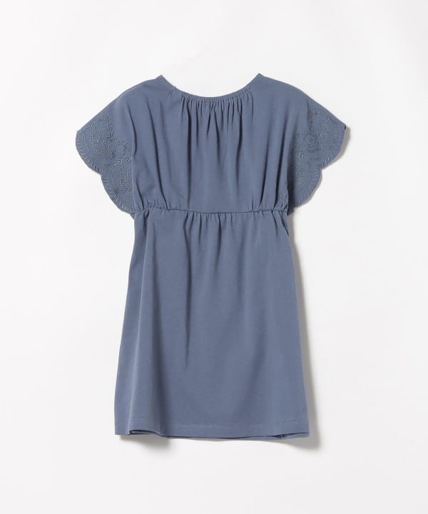 BEAMS mini BEAMS mini Outlet] BEAMS mini / Embroidery sleeve dress