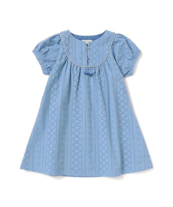 BEAMS mini（ビームス ミニ）パンチングレース ワンピース （90