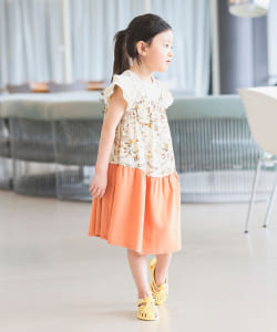 BEAMS mini / 童裝 涼感 墨西哥印花 洋裝24SS（90～150cm）