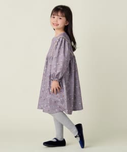 BEAMS mini / 童裝 花朵 燈芯絨 洋裝 2024FW（90～150cm）