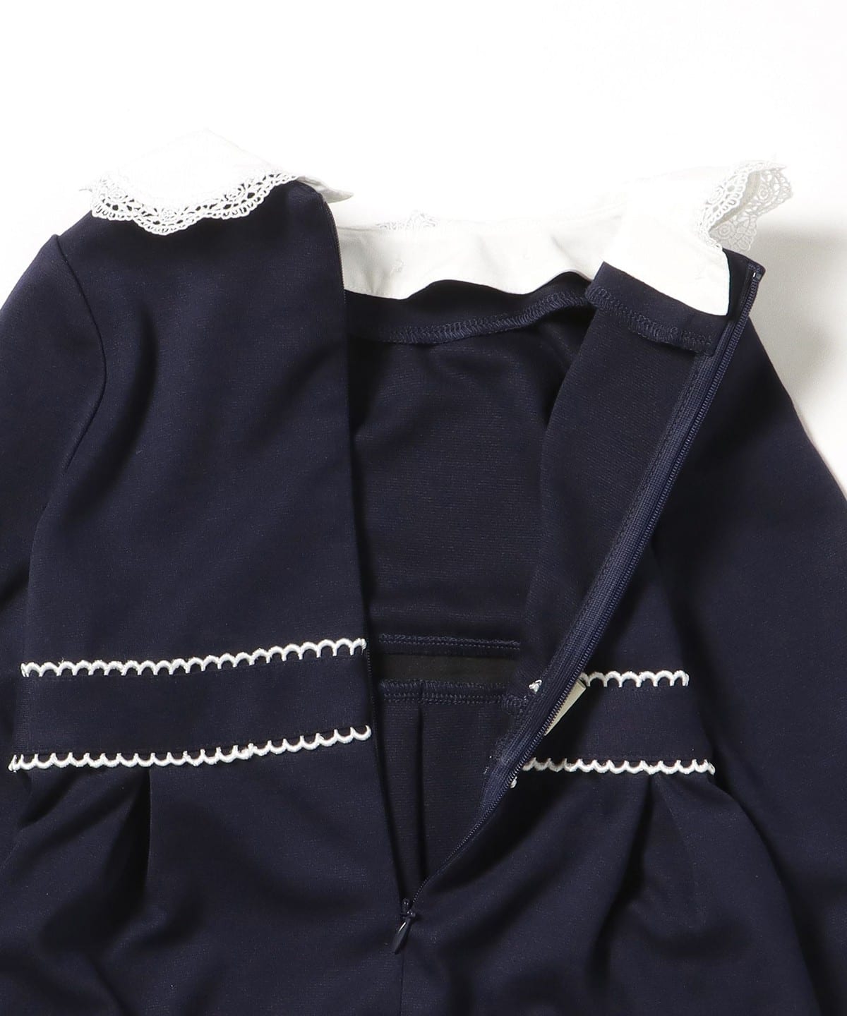 極美品♡BEAMS mini 120 フォーマル　ネイビー　セレモニー BEAMS mini（ビームス ミニ）セレモニー 2way ワンピース（110