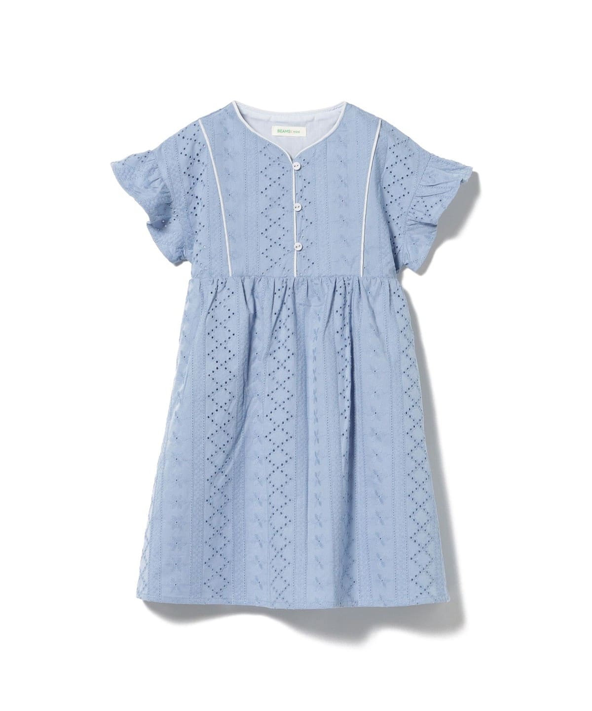 BEAMS mini（ビームス ミニ）パンチング レース ワンピース