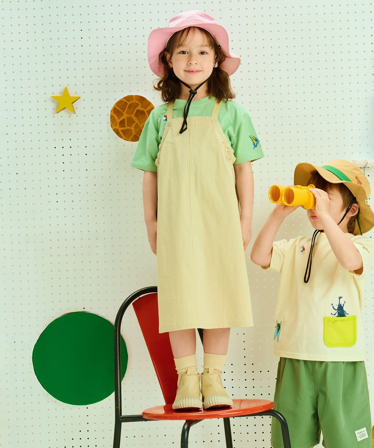 【6/5新規値下げ】コットン サロペット ワンピース 2025SS(90 140cm) ワンピース IVORY M(110 120) 【6/5新規値下げ】コットン サロペット ワンピース 2025SS(90 140cm) ワンピース IVORY M(110 120)