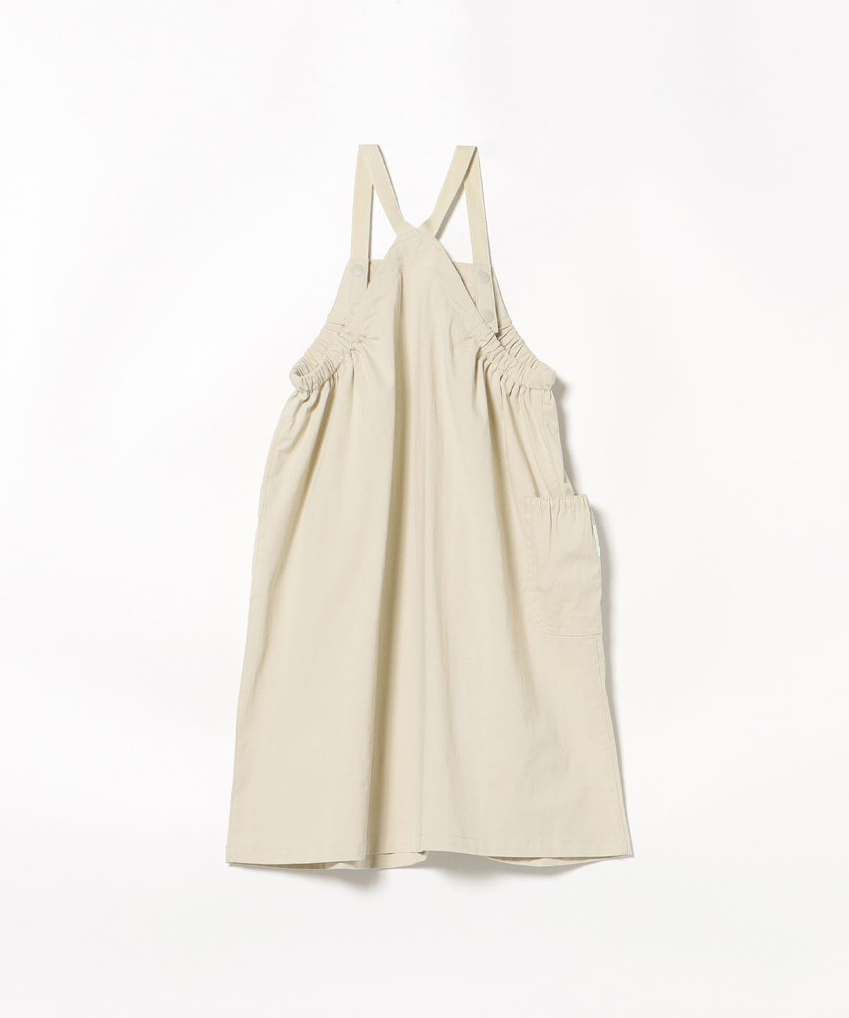 BEAMS mini（ビームス ミニ）コットン サロペット ワンピース （90 