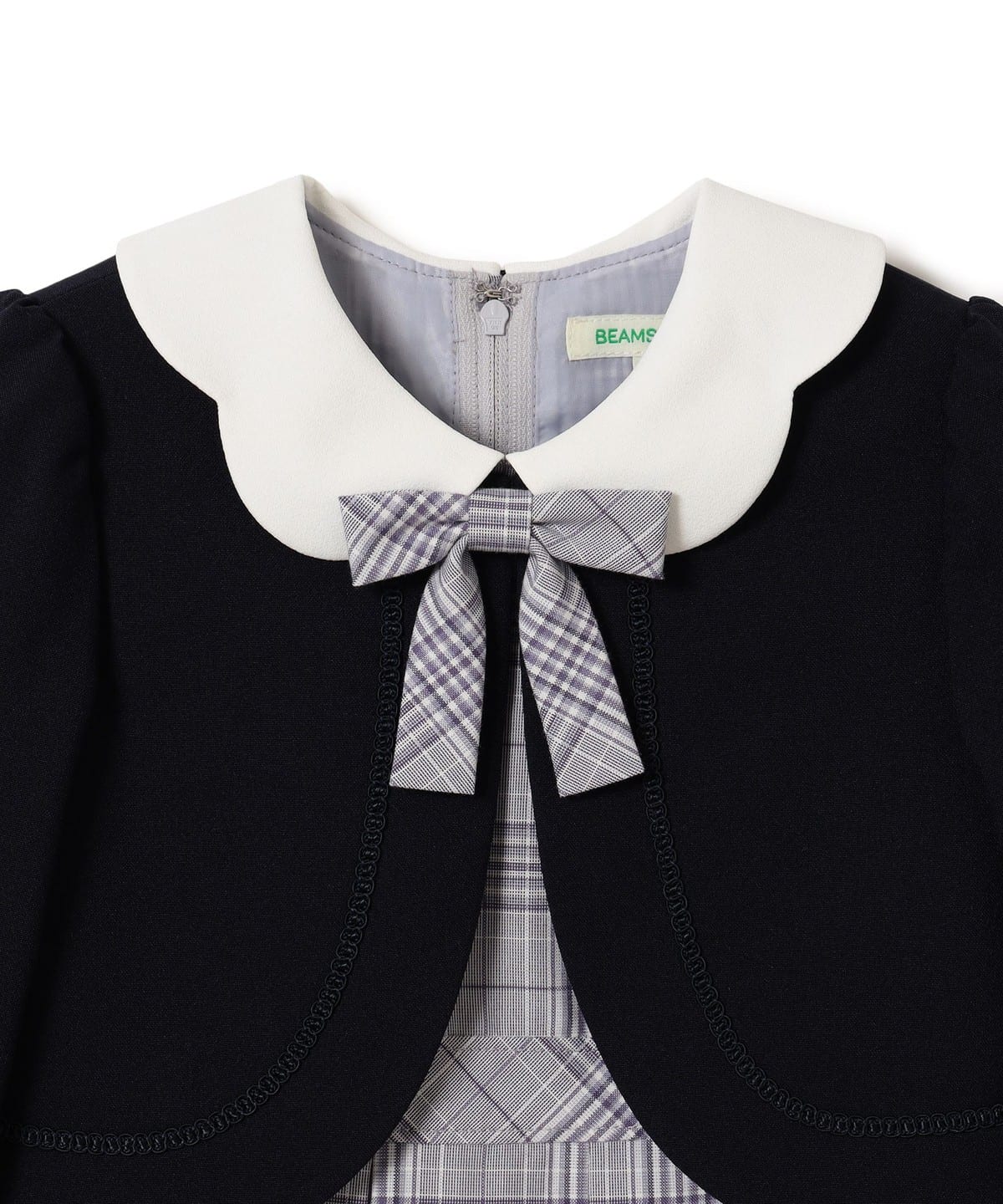 BEAMS mini（ビームス ミニ）セレモニー ワンピース + ボレロ セット