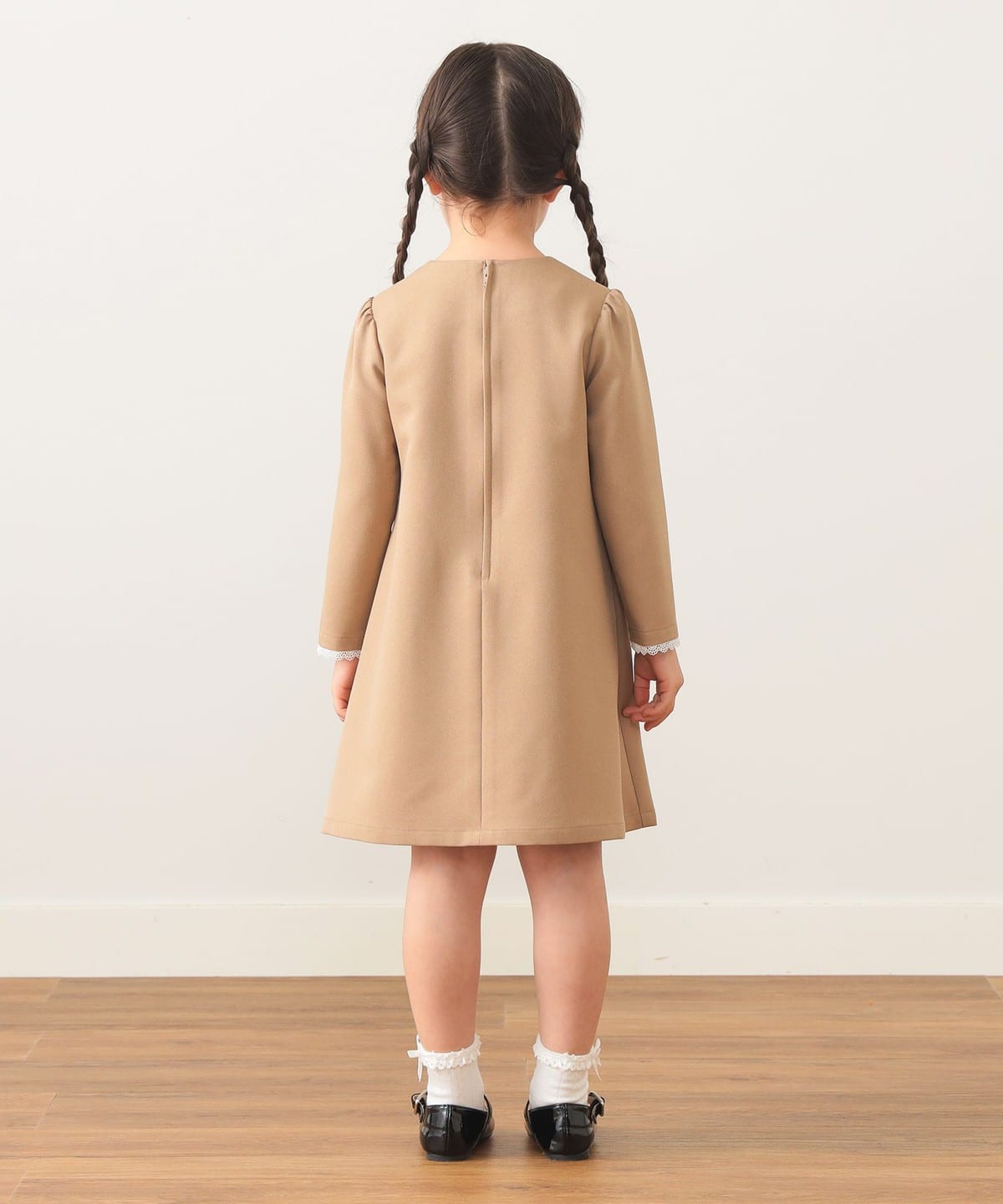 BEAMS mini（ビームス ミニ）セレモニー レースカラー ワンピース（110