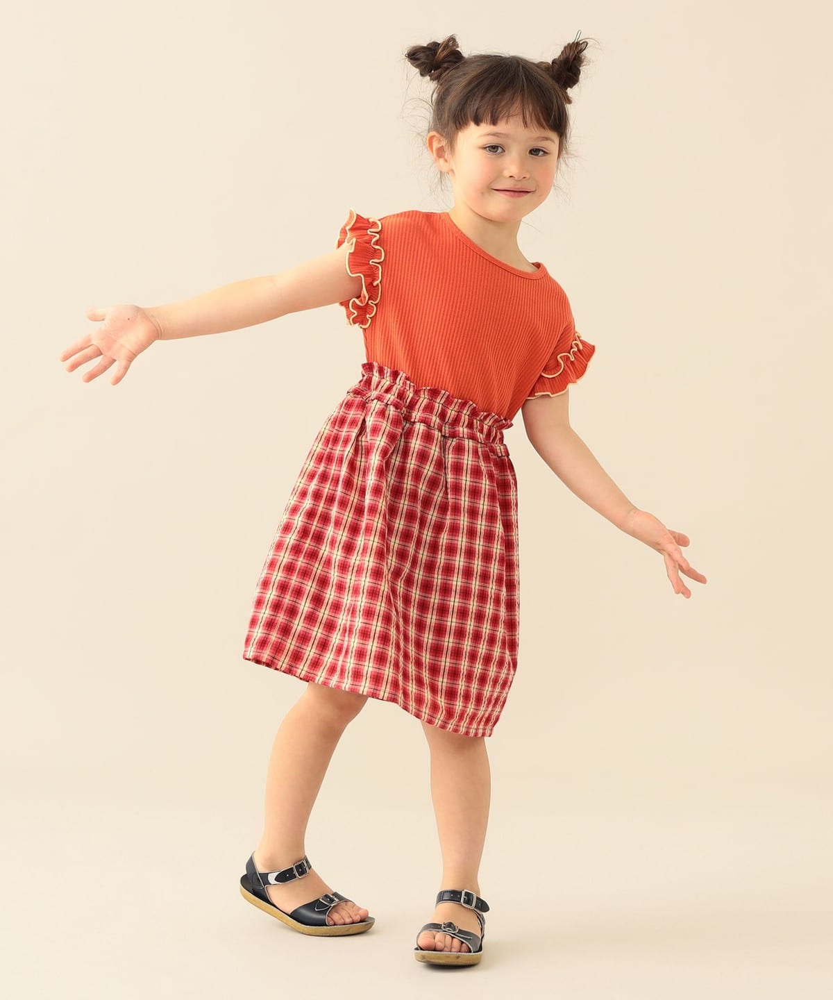 BEAMS mini（ビームス ミニ）【10%OFFクーポン対象】ワッフル 切り替え