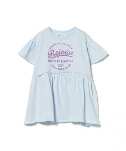 【WEB限定】プリント ギャザー チュニック 2026SS（90～140cm）