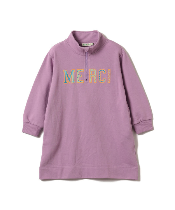 【WEB限定】スウェット ハーフジップ ワンピース 2026FW（90～140cm）