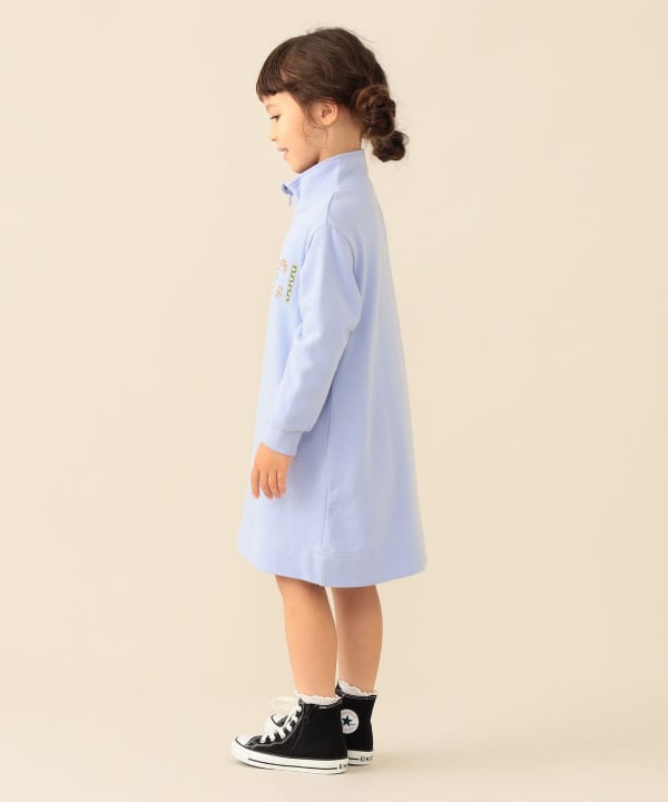 【WEB限定】スウェット ハーフジップ ワンピース 2026FW（90～140cm）