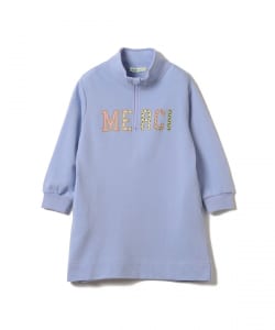 【10%OFFクーポン対象】【WEB限定】スウェット ハーフジップ ワンピース 2026FW（90～140cm）