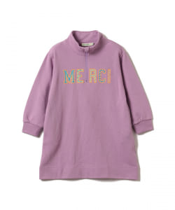 【10%OFFクーポン対象】【WEB限定】スウェット ハーフジップ ワンピース 2026FW（90～140cm）