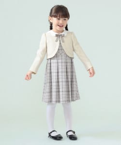 セレモニー ワンピース + ボレロ セット 2027SS（110～130cm）