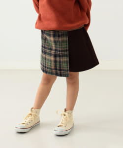 BEAMS mini / 童裝 格紋 褲裙(90～150㎝)