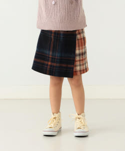 BEAMS mini / 童裝 格紋 褲裙(90～150㎝)