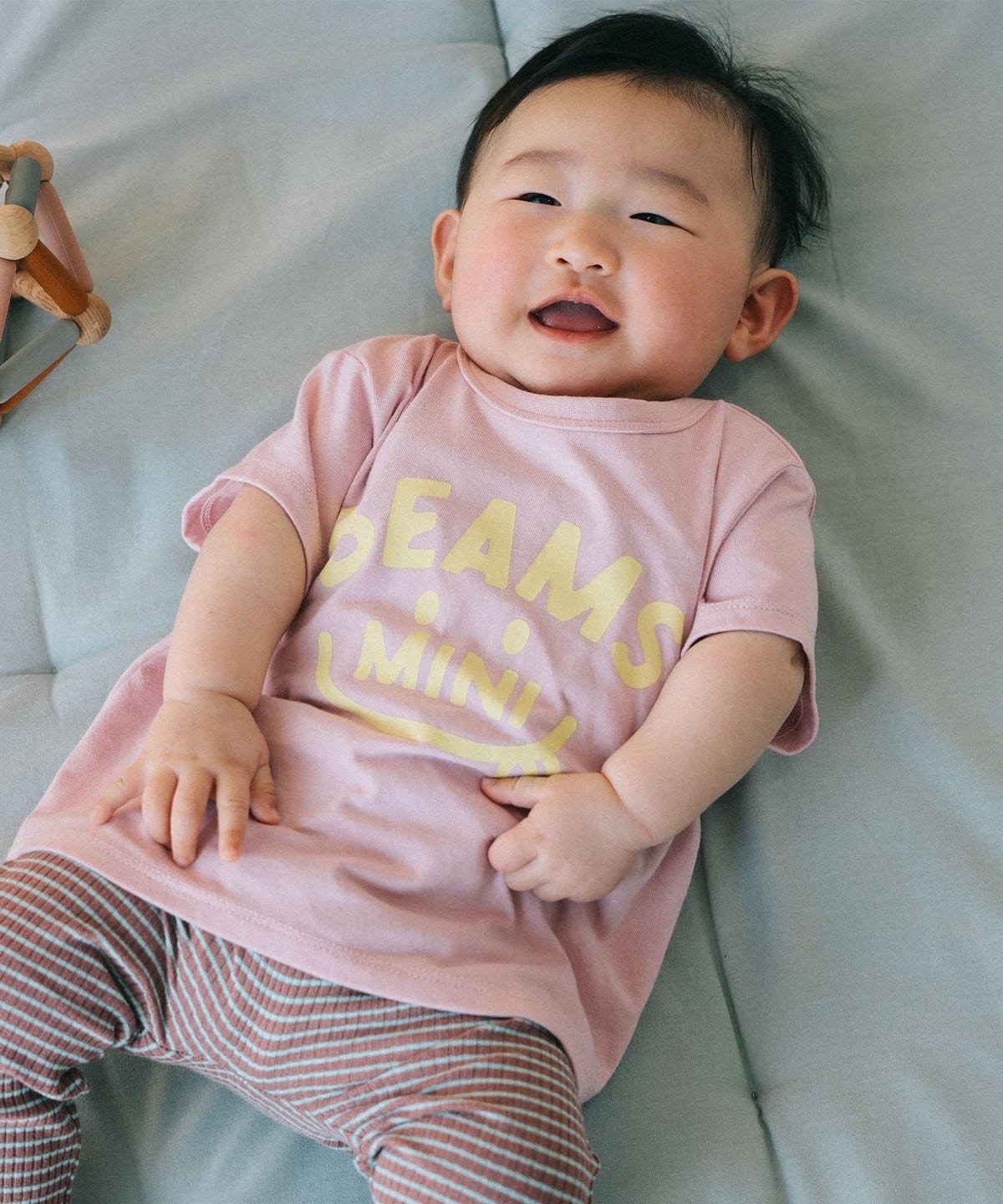 BEAMS mini（ビームス ミニ）【WEB限定】ベビー スマイル Tシャツ