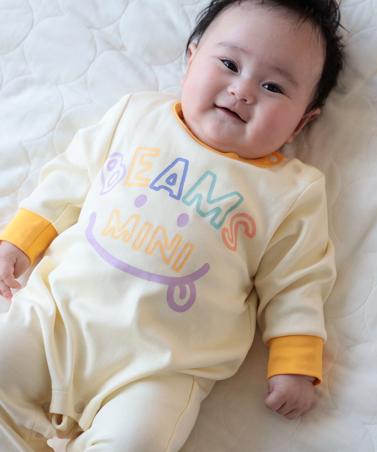 BEAMS mini（ビームス ミニ）ベビー スマイル ロンパース 2026FW（70